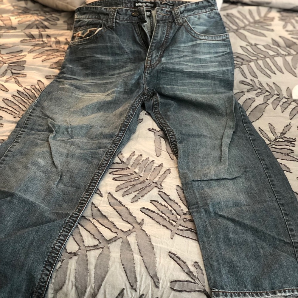 Gently worn jeans